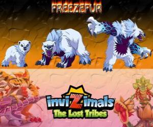 пазл Freezefur, последняя эволюция. Invizimals Затерянные племена. Огромный зверь, насилия и жестокой